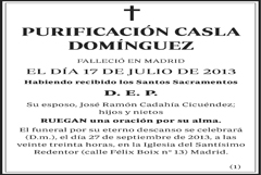 Purificación Casla Domínguez